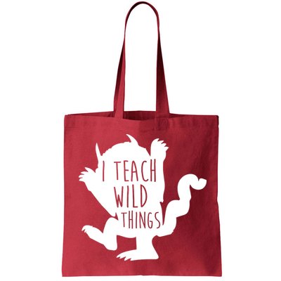 I Teach Wild Things Bag