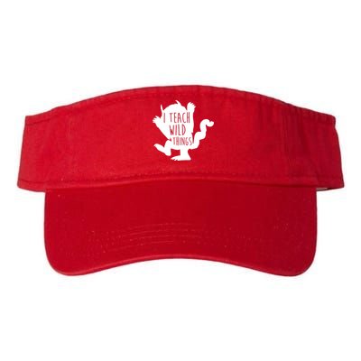 I Teach Wild Things Visor