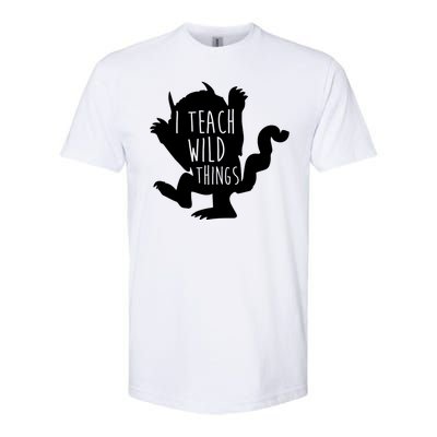 I Teach Wild Things Softstyle® CVC T-Shirt