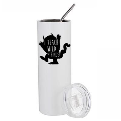 I Teach Wild Things Stainless Steel Tumbler