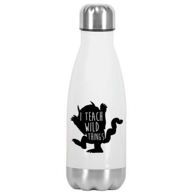 I Teach Wild Things Stainless Steel Insulated Water Bottle