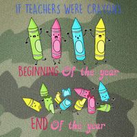 If Teachers Were Crayons Beginning Of The Year End The Year Legacy Tie Dye Trucker Hat