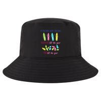 If Teachers Were Crayons Beginning Of The Year End The Year Cool Comfort Performance Bucket Hat