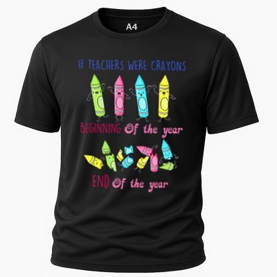 If Teachers Were Crayons Beginning Of The Year End The Year Performance Shirt