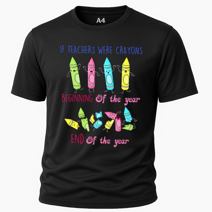 If Teachers Were Crayons Beginning Of The Year End The Year Performance Shirt