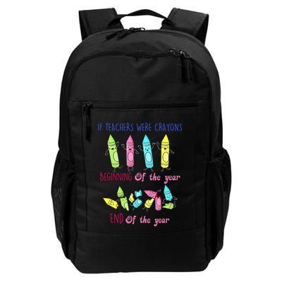 If Teachers Were Crayons Beginning Of The Year End The Year Backpack