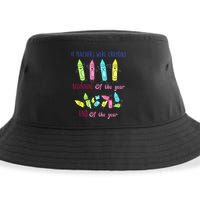 If Teachers Were Crayons Beginning Of The Year End The Year Sustainable Bucket Hat