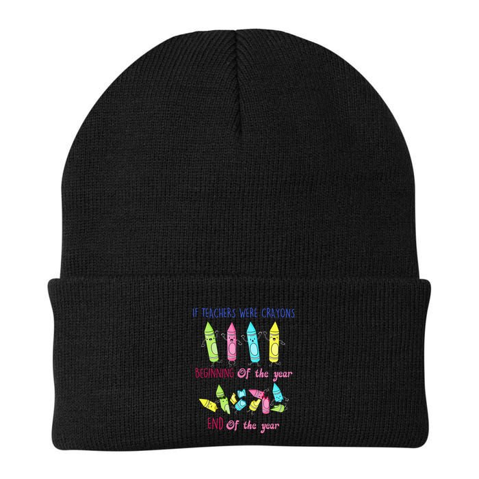 If Teachers Were Crayons Beginning Of The Year End The Year Beanie