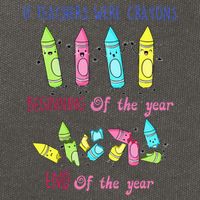 If Teachers Were Crayons Beginning Of The Year End The Year Cotton Canvas Backpack