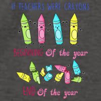 If Teachers Were Crayons Beginning Of The Year End The Year Vector Backpack