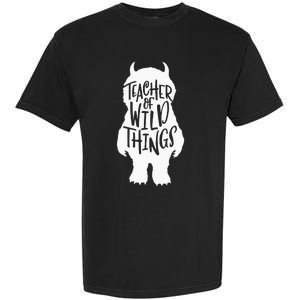 I Teach Wild Thing Teacher Garment-Dyed Heavyweight T-Shirt