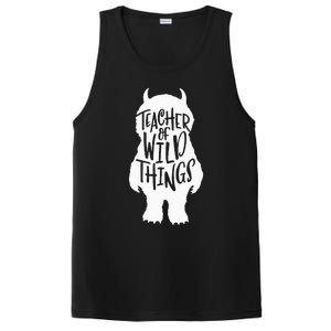 I Teach Wild Thing Teacher PosiCharge Competitor Tank