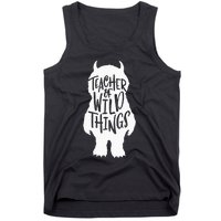 I Teach Wild Thing Teacher Tank Top