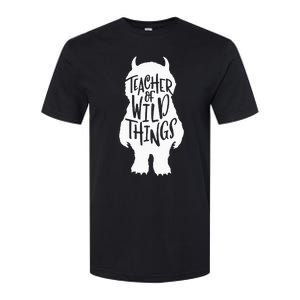 I Teach Wild Thing Teacher Softstyle CVC T-Shirt