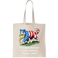 ILl Tread Wherever I Want Sweetie Bag