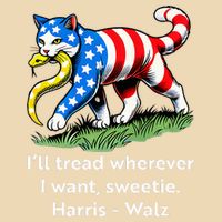 ILl Tread Wherever I Want Sweetie Bag