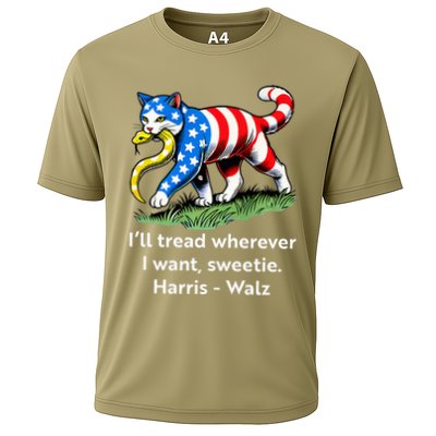 ILl Tread Wherever I Want Sweetie Performance Shirt