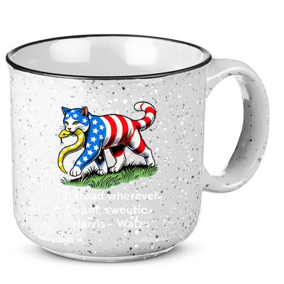 ILl Tread Wherever I Want Sweetie 15oz Campfire Ceramic Mug