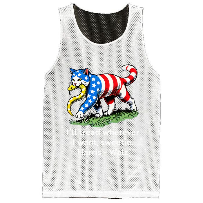ILl Tread Wherever I Want Sweetie Mesh Reversible Basketball Jersey Tank
