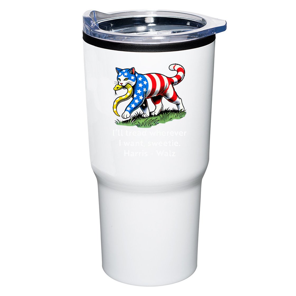 ILl Tread Wherever I Want Sweetie Tumbler
