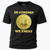 In $Trump We Trust Meme Coin Cooling Performance Crew T-Shirt