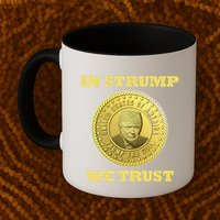 In $Trump We Trust Meme Coin Mug