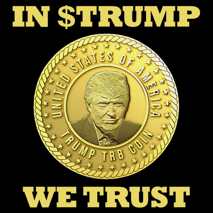 In $Trump We Trust Meme Coin Mug