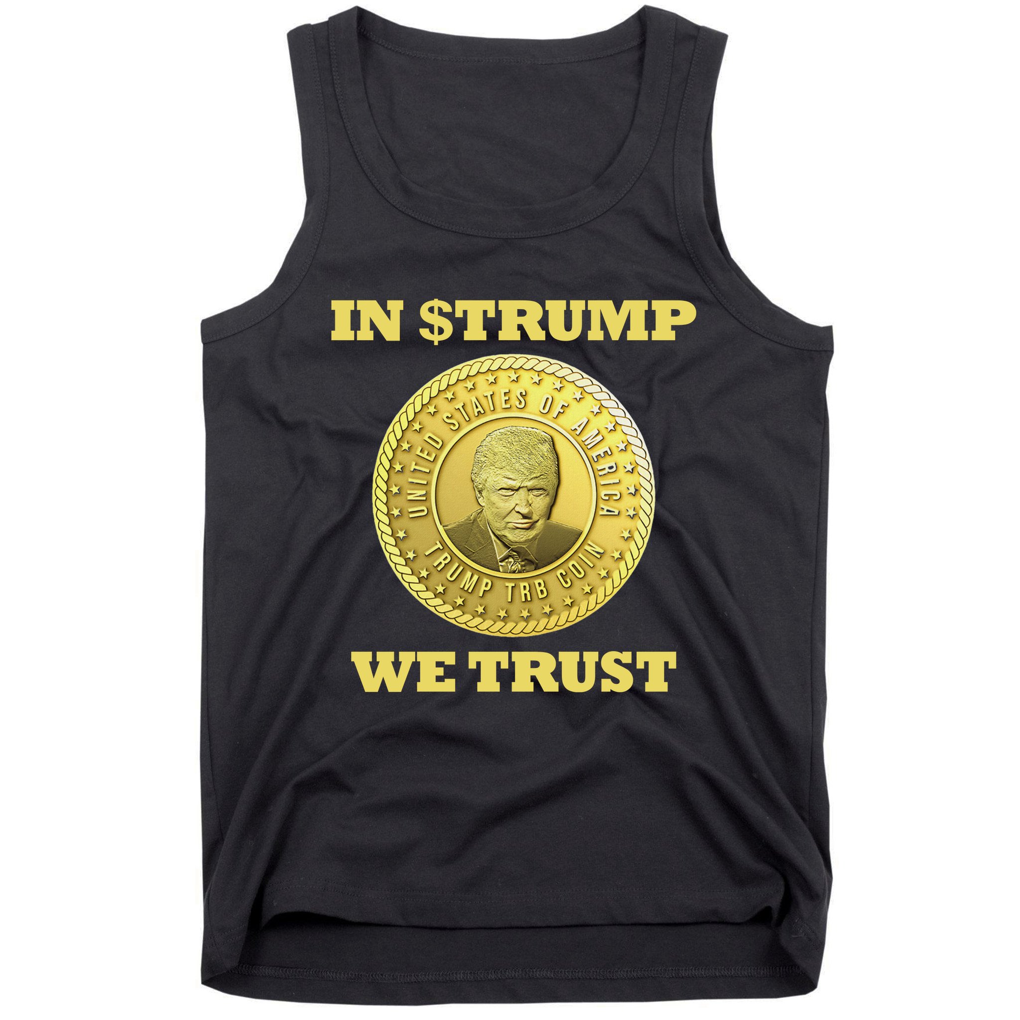 In $Trump We Trust Meme Coin Tank Top