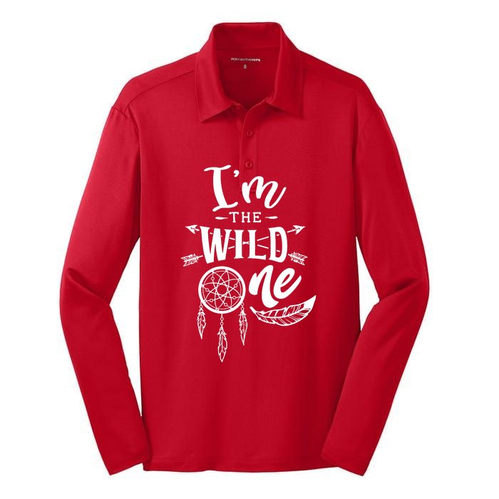 IM The Wild One Silk Touch Performance Long Sleeve Polo