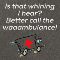 Is That Whining Better Call The Wambulance Cotton Canvas Backpack