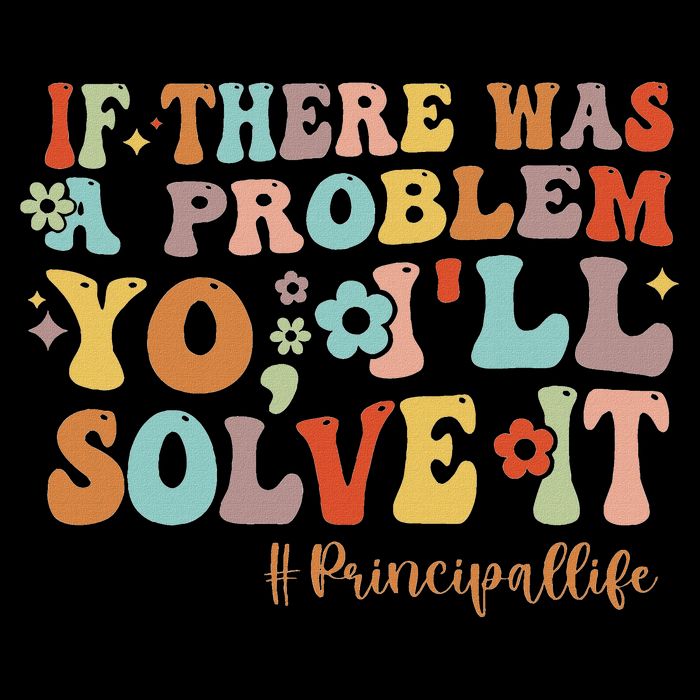 If There Was A Problem Yo I'll Solve It Principal Life Flat Bill Trucker Hat