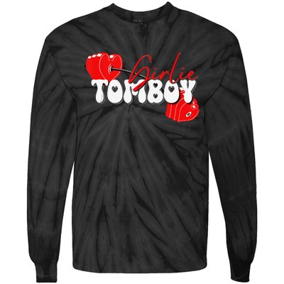 Ie Tom Workout Barbell Tie-Dye Long Sleeve Shirt