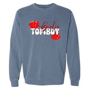 Ie Tom Workout Barbell Garment-Dyed Sweatshirt