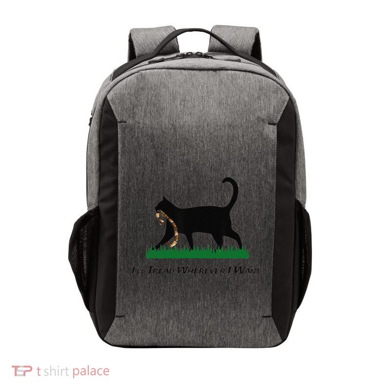 ILl Tread Wherever I Want Vector Backpack