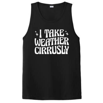 I Take Weather Cirrusly Meteorology Meteorologist PosiCharge Competitor Tank