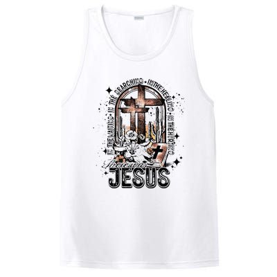 In The Waiting Searching Healing Hurting There Was Jesus PosiCharge Competitor Tank