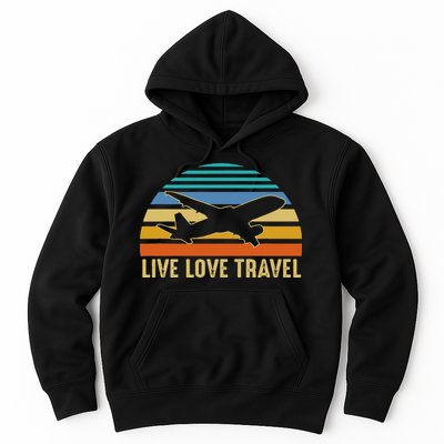 International Traveler World Traveling Live Love Travel Hoodie