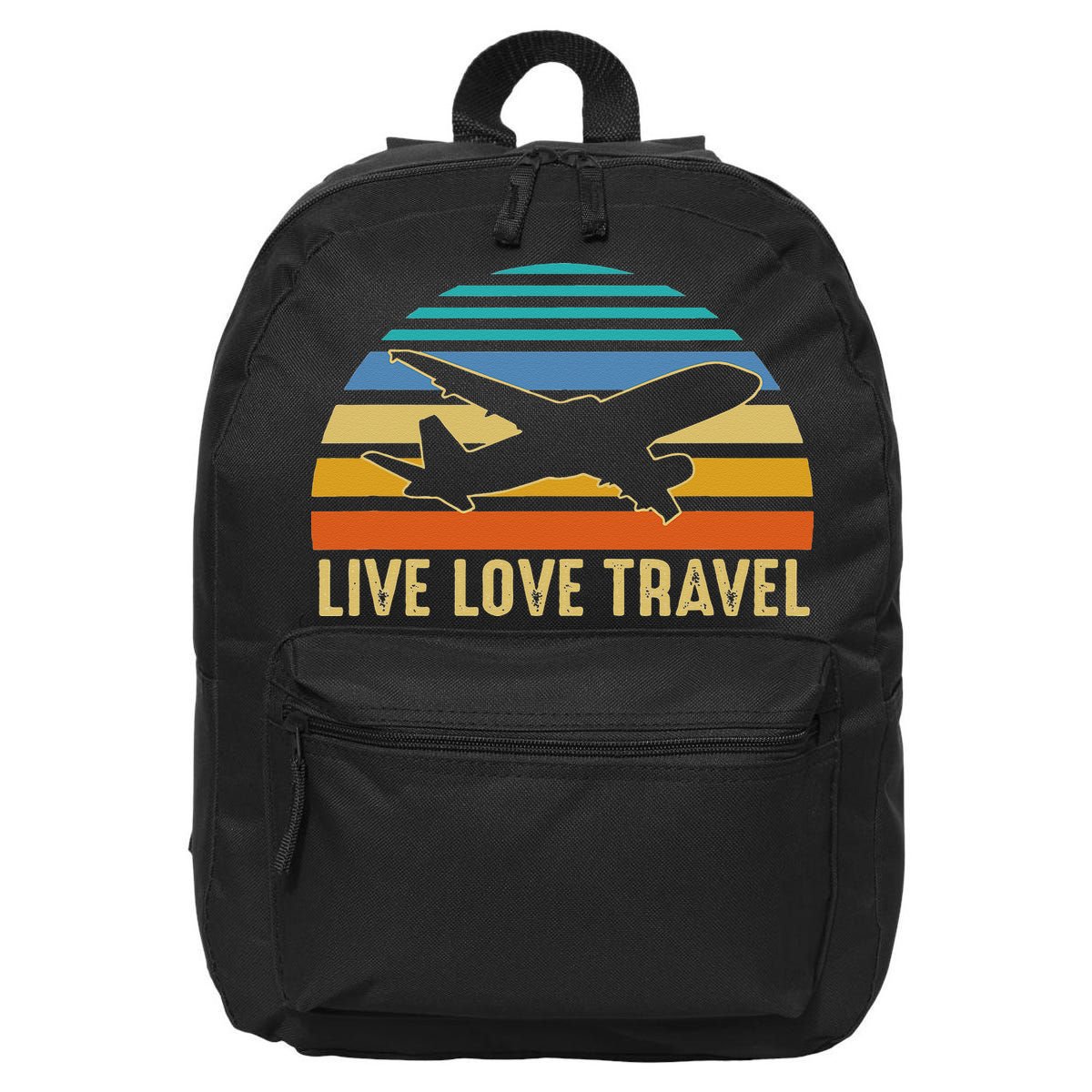 International Traveler World Traveling Live Love Travel 16 in Basic Backpack