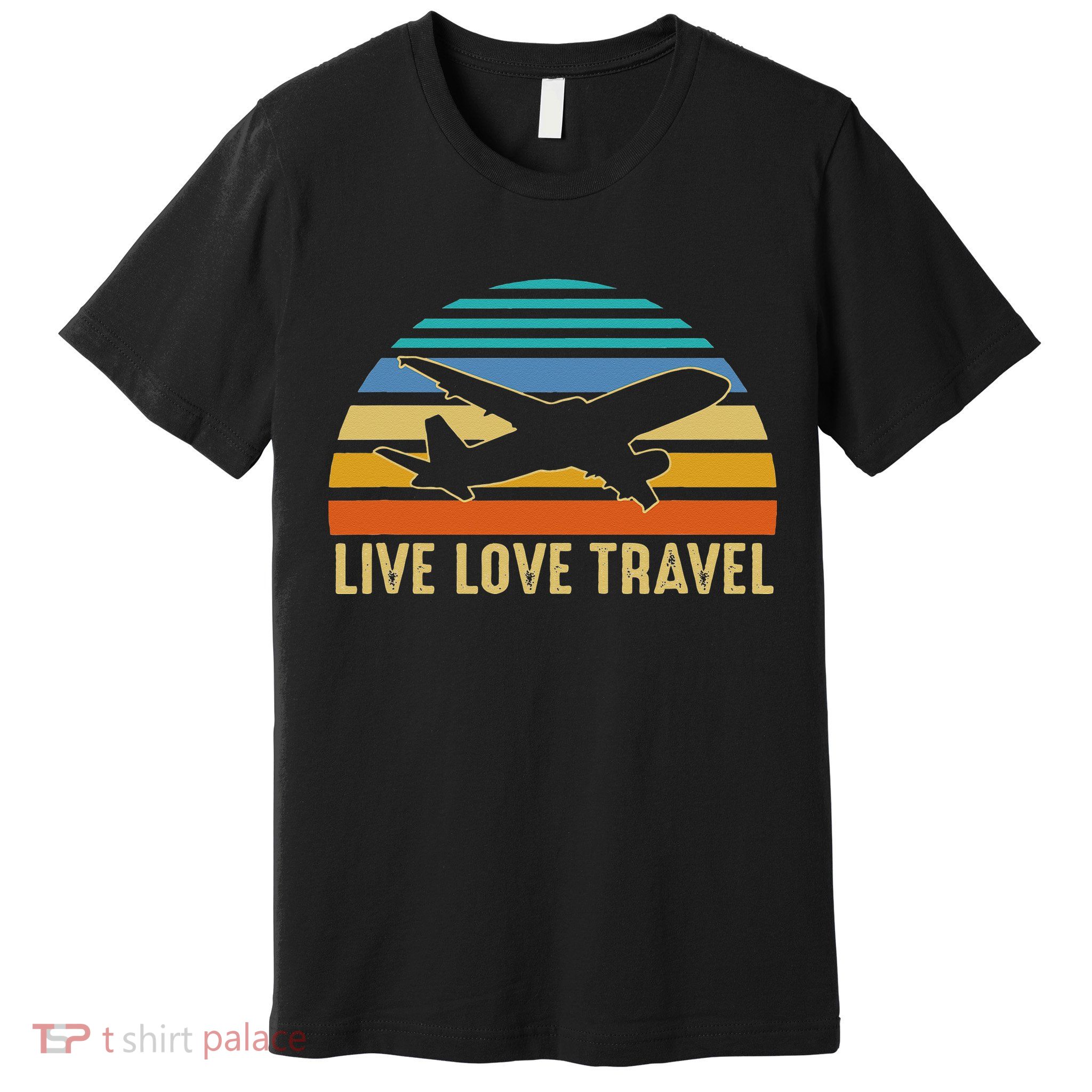 International Traveler World Traveling Live Love Travel Premium T-Shirt