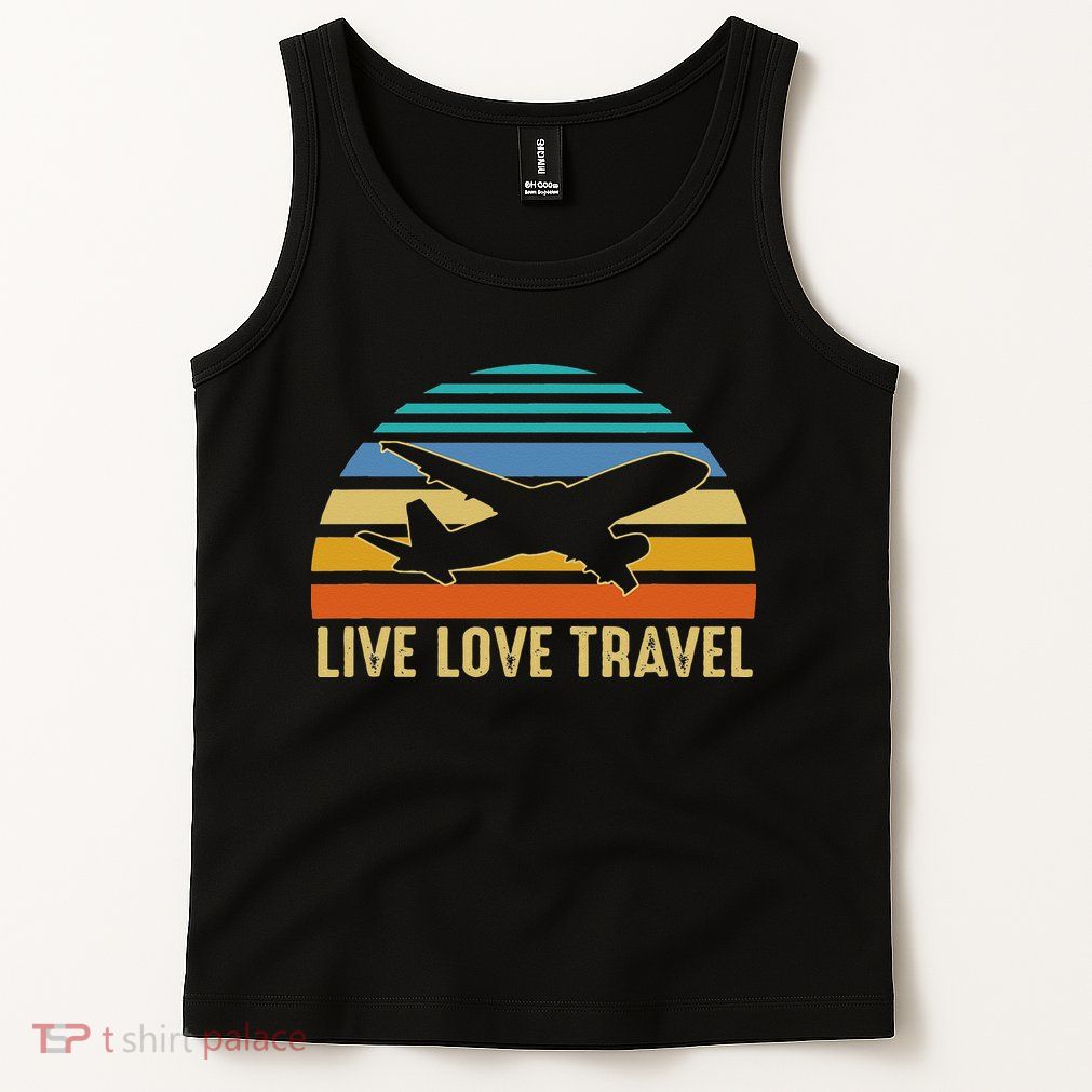 International Traveler World Traveling Live Love Travel Tank Top