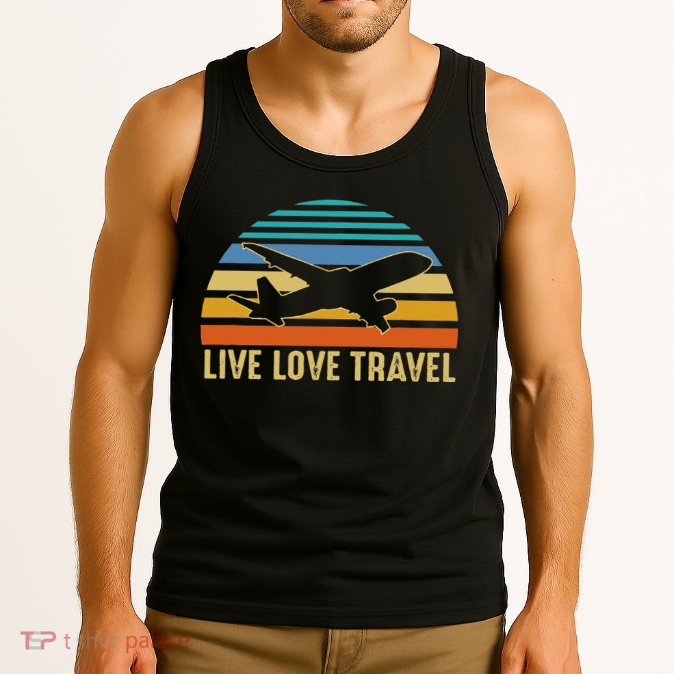 International Traveler World Traveling Live Love Travel Tank Top