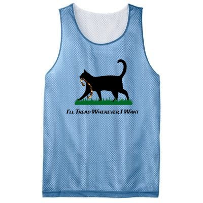 ILl Tread Wherever I Want Mesh Reversible Basketball Jersey Tank