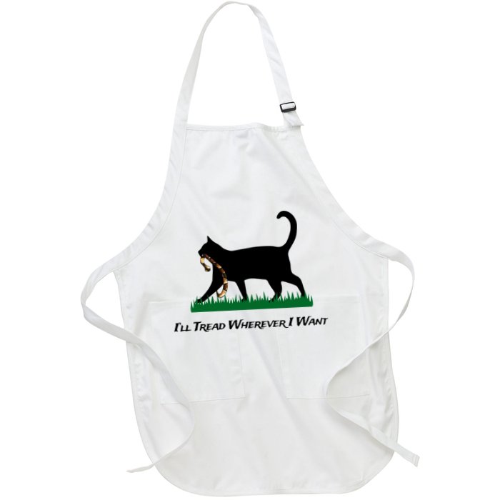 ILl Tread Wherever I Want Apron