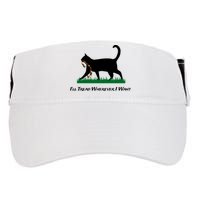 ILl Tread Wherever I Want Adult Drive Performance Visor