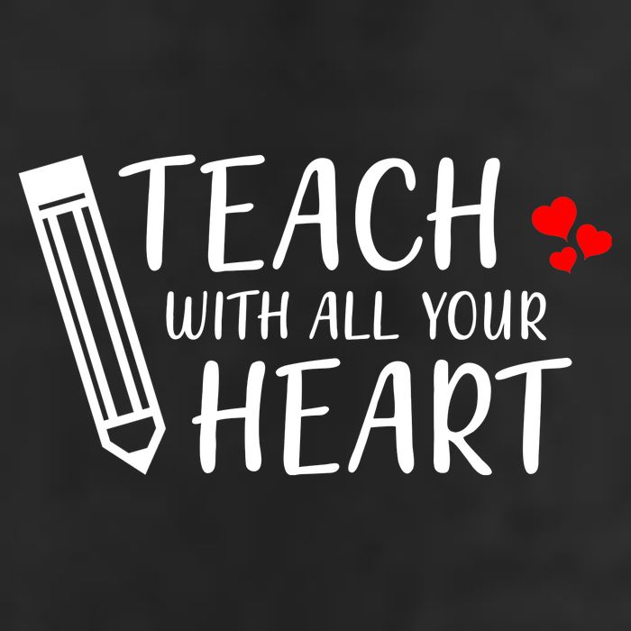 I Teach With All Your Heart Trucker Hat
