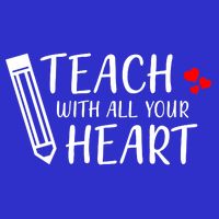I Teach With All Your Heart Mousepad