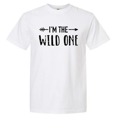 I'm The Wild One Daughter Matching Family Gift Garment-Dyed Heavyweight T-Shirt