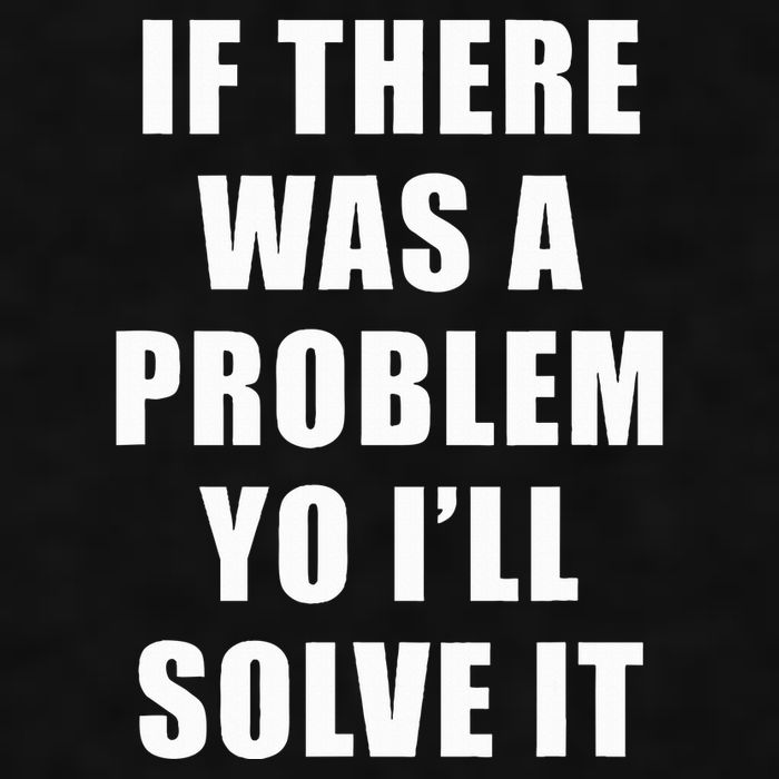 If There Was A Problem Yo ILl Solve It Ice Ice Baby Ladies PosiCharge Tri-Blend Wicking Tank