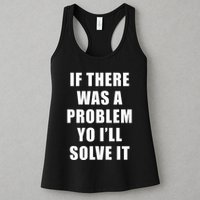 If There Was A Problem Yo ILl Solve It Ice Ice Baby Womens Tank Top