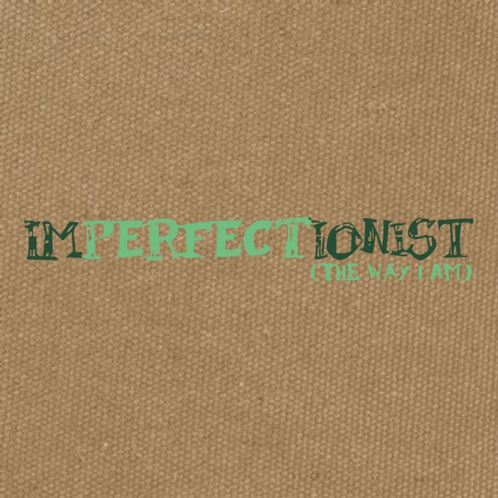 Imperfectionist The Way I Am Cotton Canvas Backpack